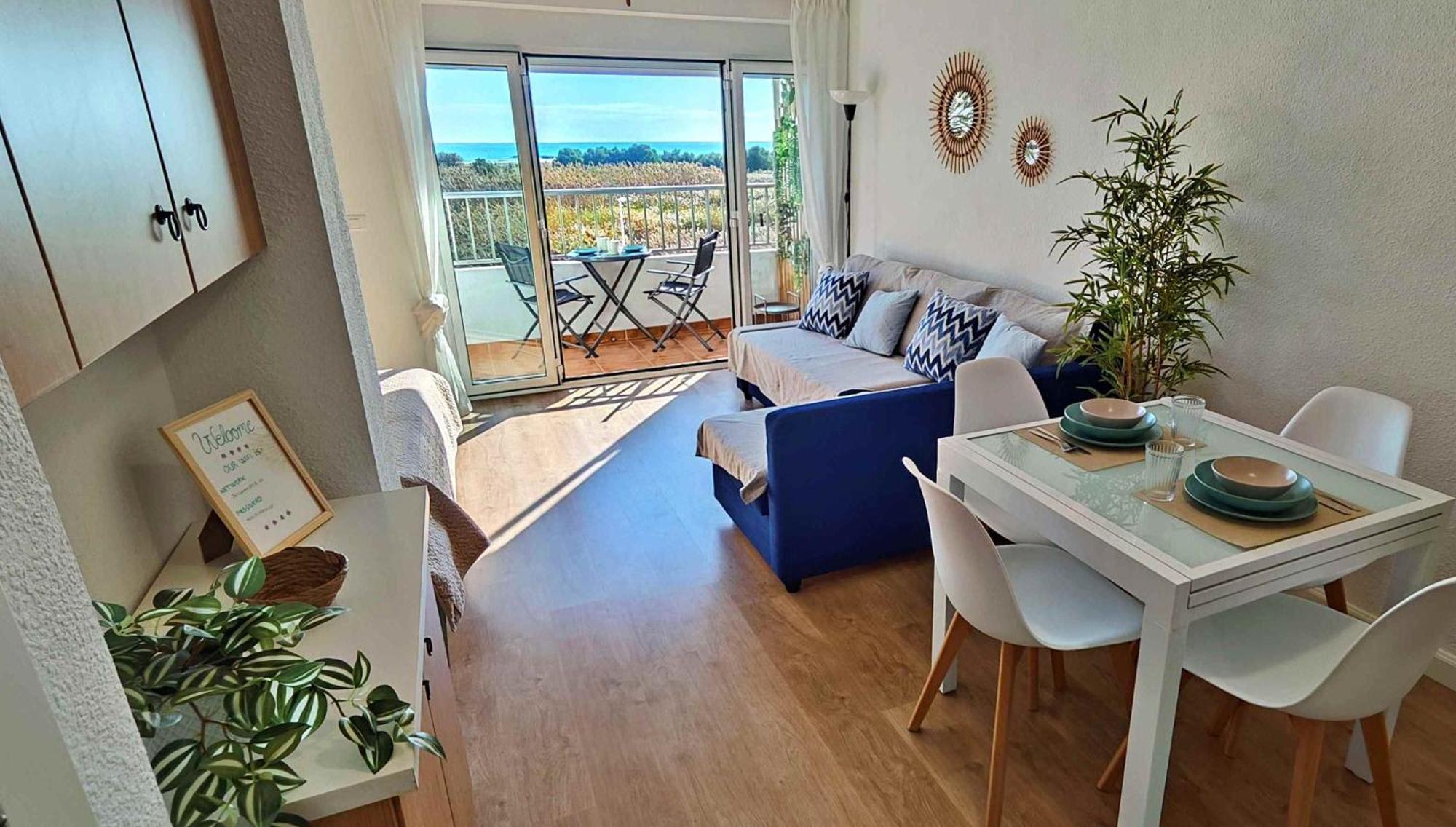 Vista Mar Apartamento Playa Farnals 普拉亚博布拉-德法纳 外观 照片