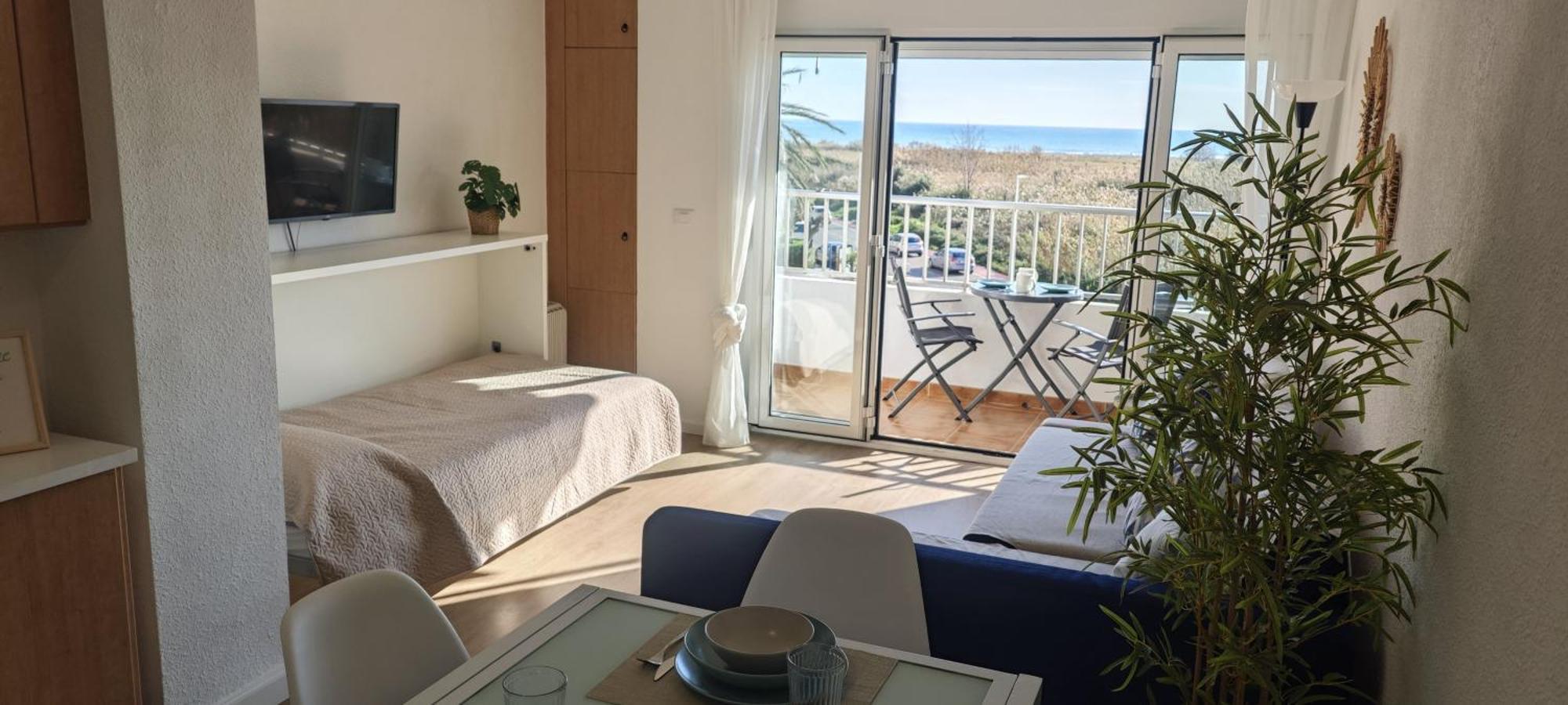 Vista Mar Apartamento Playa Farnals 普拉亚博布拉-德法纳 外观 照片