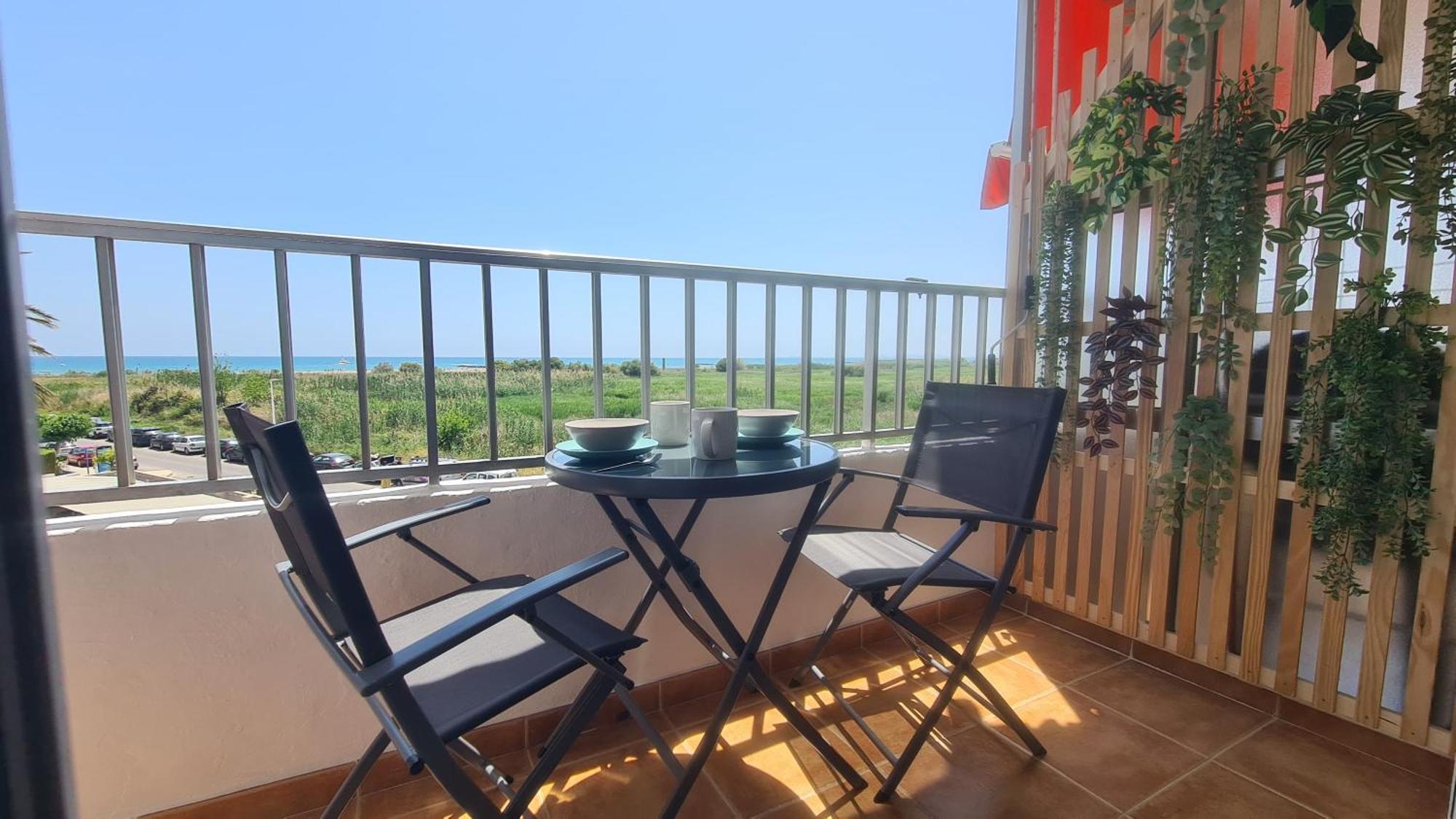 Vista Mar Apartamento Playa Farnals 普拉亚博布拉-德法纳 外观 照片